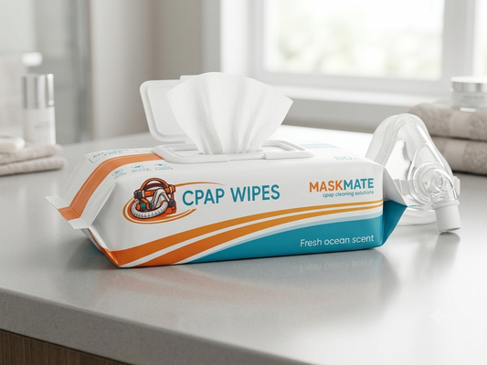 MaskMate premium CPAP Wipes - 80 Pack